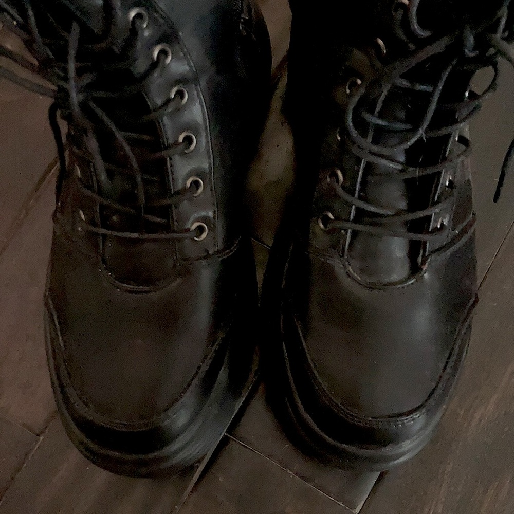 koi footwear combat boot platform - Picture 3 of 3